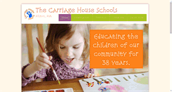 Desktop Screenshot of carriagehouseschool.com
